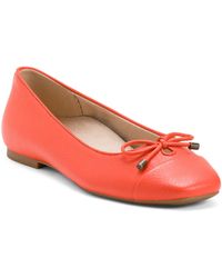 TJ Maxx - Leather Klara Comfort Flats For - Lyst