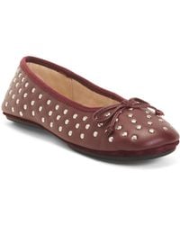 TJ Maxx - Leather Stella Studs Foldable Flats For - Lyst