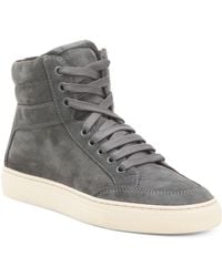 TJ Maxx - Suede Primo Lace Up High Top Sneakers For Leather/Suede - Lyst