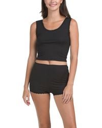 TJ Maxx - Heather Shortie Pajama Set For Spandex/Polyester - Lyst