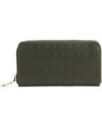 TJ Maxx - Leather Zip Around Embossed Wallet, Leather - Lyst