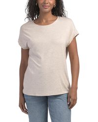 TJ Maxx - Short Sleeve Sleeve Band T-Shirt For Spandex/Rayon - Lyst