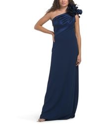 TJ Maxx - One Shoulder Dramatic Gown For Nylon/Spandex/Polyester - Lyst