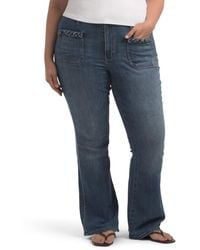 TJ Maxx - Plus Ana High Rise Jeans With Front Patch Pockets For Spandex/Cotton/Polyester - Lyst