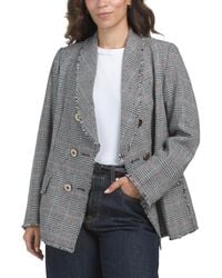 TJ Maxx - Double Breasted Blazer, Polyester/Wool - Lyst