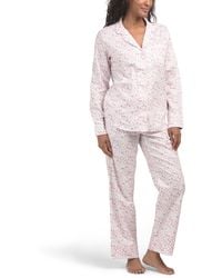 TJ Maxx - Dorset Floral Pajama Set For Cotton - Lyst