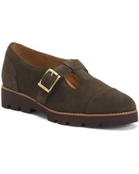 TJ Maxx - Suede Carmen Comfort Mary Jane Flats For /Suede - Lyst