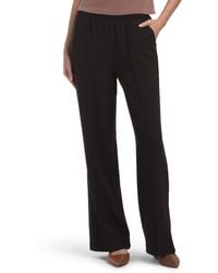 TJ Maxx - Brushed Twill Pull On Wide Leg Pants For Spandex/Polyester/Rayon - Lyst