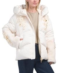TJ Maxx - Leonie Sateen Puffer Jacket, Nylon/Polyester - Lyst