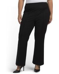 TJ Maxx - Plus Pull On Flawless Flare Pants With Front Seam For Nylon/Spandex/Rayon - Lyst