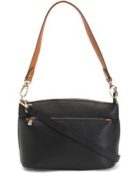 TJ Maxx - Leather Triple Entry Bag With Vaccheta Leather Trim For Leather - Lyst