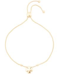 TJ Maxx - 14Kt Clover Charm Slider Bracelet For - Lyst