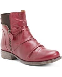 TJ Maxx - Leather Laney Booties For - Lyst