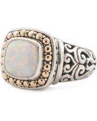 TJ Maxx - 18Kt And Sterling Birthstone Ring, Amethyst - Lyst