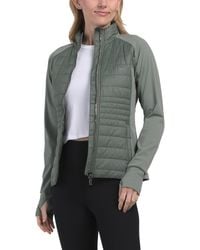 TJ Maxx - Juliette Quilted Hybrid Jacket, Nylon/Polyester - Lyst