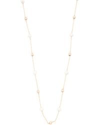 TJ Maxx - 14Kt Bead And Pearl Necklace - Lyst