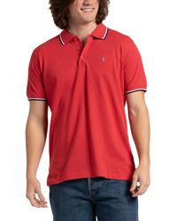 TJ Maxx - Double Contrast Tipping Classic Pique Polo For Cotton/Polyester - Lyst