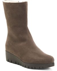 TJ Maxx - Suede London Mid Rise Boots For Wool/Suede - Lyst