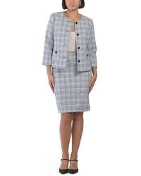 TJ Maxx - Jacket And Skirt Suit Set For Polyester - Lyst