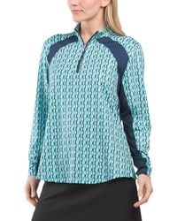 TJ Maxx - Upf 50 Malin Long Sleeve Quarter Zip Jacket For Spandex/Polyester - Lyst