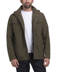 TJ Maxx - Durable Hooded Field Jacket For Nylon/Polyester - Lyst
