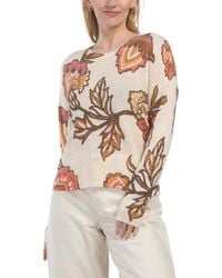 TJ Maxx - Floral Sweater, Nylon/Acrylic/Wool - Lyst