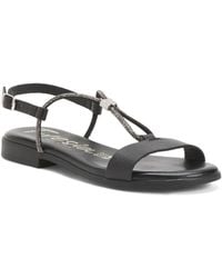 TJ Maxx - Leather Strap Flat Sandals For - Lyst