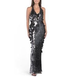 TJ Maxx - Priscilla Sequin Gown For Spandex/Polyester - Lyst