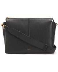 TJ Maxx - Leather Hillgate Place Medium Zip Top Crossbody, Leather//Suede - Lyst