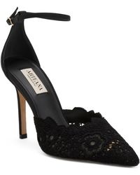 TJ Maxx Hand Amalfi 75 Dorsay Heels For Leather in Natural | Lyst