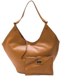 TJ Maxx - Leather Hobo With Oval Bottom For - Lyst