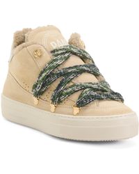 TJ Maxx - Suede Thea Mid Lined High Top Sneakers For Leather/Suede - Lyst