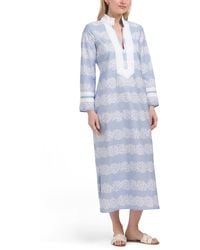 TJ Maxx - Printed Caftan Dress For Cotton - Lyst