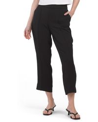 TJ Maxx - Fluid Crinkle Peg Leg Pull On Pants For Polyester - Lyst