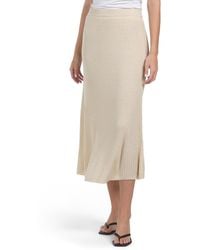 TJ Maxx - Midi Ribbed Sweater Knit Skirt For Polyester - Lyst