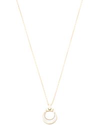 TJ Maxx - 14Kt Mother Of Pearl Stirrup Necklace For - Lyst