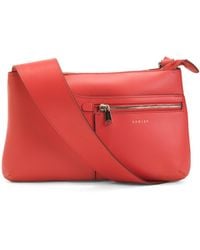 TJ Maxx - Leather Pockets Icon Small Zip Top Crossbody - Lyst