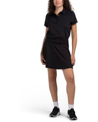 TJ Maxx - Crop Short Sleeve Polo And Skort Set, Spandex/Polyester - Lyst
