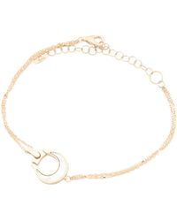 TJ Maxx - 14Kt Mother Of Pearl Stirrup Bracelet For - Lyst