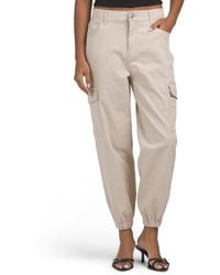TJ Maxx - Super Soft Twill Joggers For Spandex/Cotton - Lyst