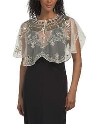 TJ Maxx - Evening Capelet For Polyester - Lyst