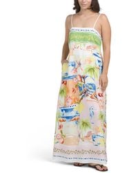 TJ Maxx - Linen Blend Maxi Dress For Linen/Viscose - Lyst