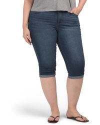 TJ Maxx - Plus Recycled Rolled Capri Pants For Spandex/Cotton/Polyester - Lyst