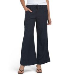TJ Maxx - Petite Palazzo Drawstring Pants For Cotton/Rayon - Lyst