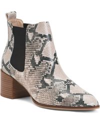 TJ Maxx - Leather Melissa Chelsea Boots For - Lyst