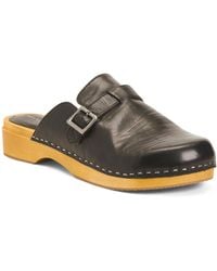 TJ Maxx - Leather Nitro Clogs For - Lyst