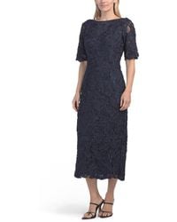 TJ Maxx - Short Sleeve Soutache Cocktail Dress For Nylon/Polyester - Lyst