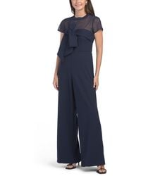 TJ Maxx - Short Sleeve Illusion Jumpsuit For Spandex/Polyester - Lyst
