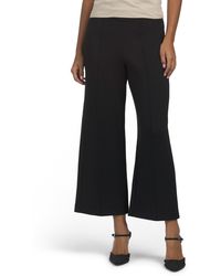 TJ Maxx - Pintuck Seams Pull On Wide Leg Pants For Spandex/Polyester/Rayon - Lyst