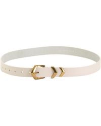 TJ Maxx - Leather Boho Triangular Buckle Belt For Leather - Lyst